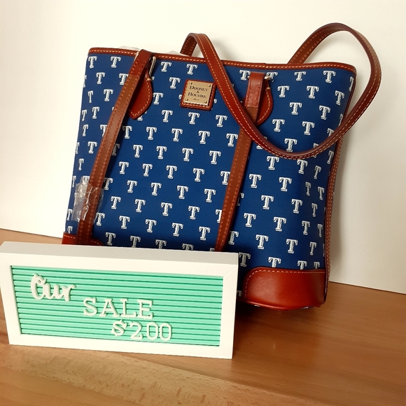 Dooney & Bourke Handbags - Dooney and bourke purse texas rangers edition